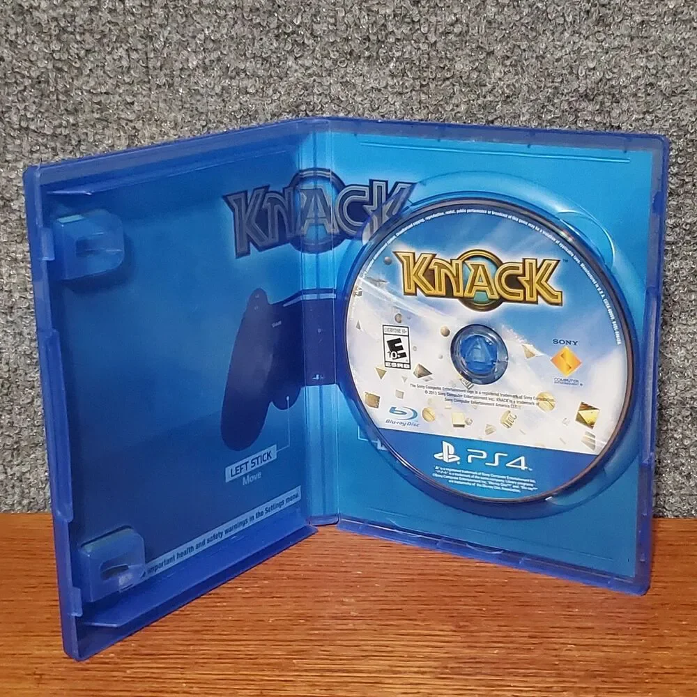 Knack (Sony PlayStation 4, 2013) Working PS4 Adventure Fantasy Video Game